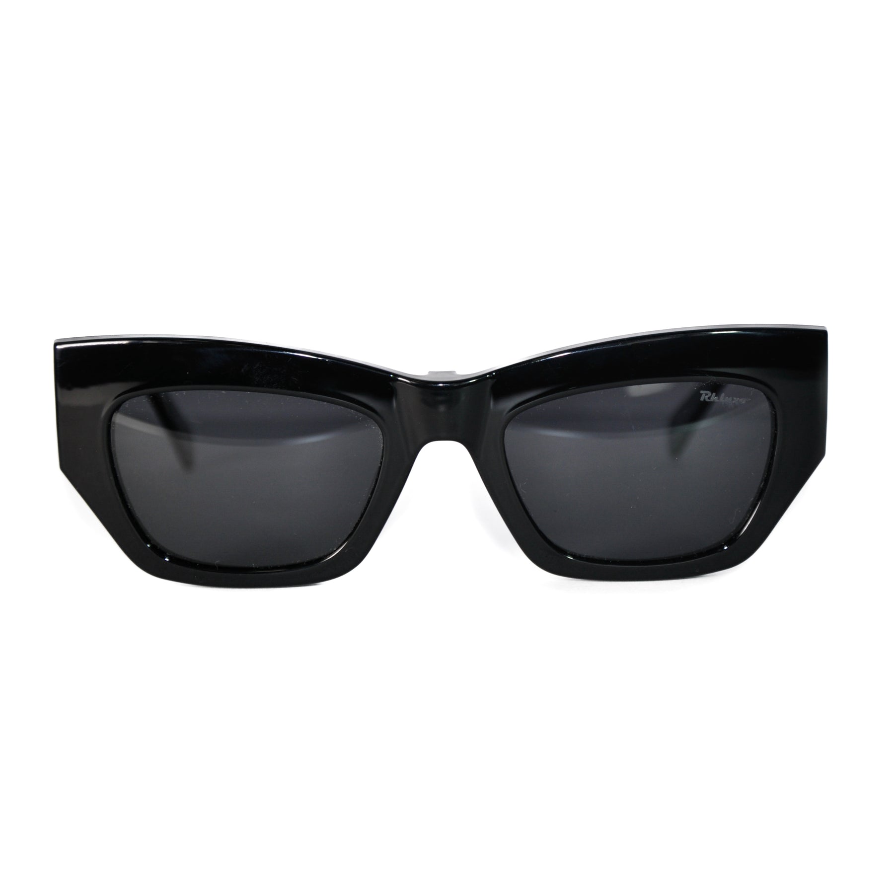 Óculos Clip-On RH LUXO® Cat-Eye Quadrado Preto